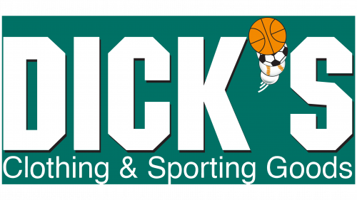 Logo de Dick's Clothing & Sporting Goods dans les années 1980
