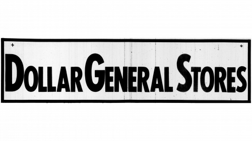 Logo de Dollar General Stores en 1966