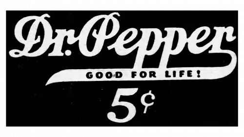 Logo de Dr Pepper en 1930