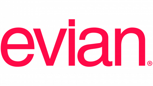 Logo de Evian en 1973