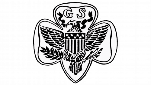 Logo de Girl Scout des années 1920 aux années 1940