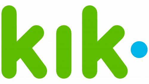 Logo de Kik Messenger 2010-2017