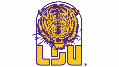 Logo de LSU 1967-1972
