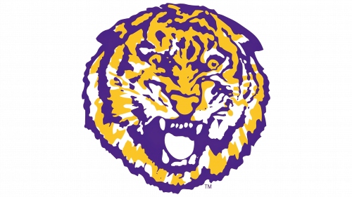 Logo de LSU 1972-1980