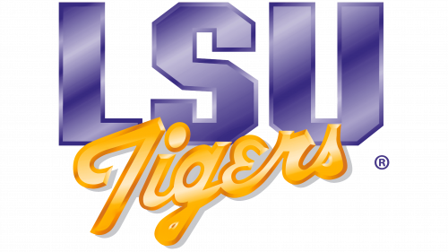 Logo de LSU 1990-2001