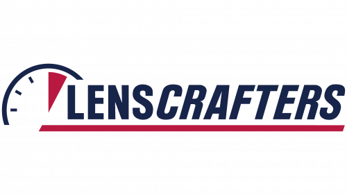 Logo de LensCrafters en 1983