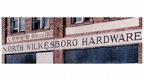 Logo de Lowe's North Wilkesboro Hardware 1921-1955