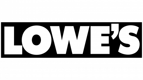 Logo de Lowe's en 1956