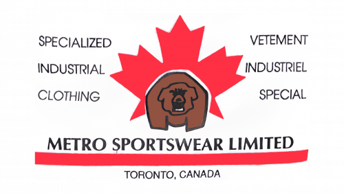 Logo de Metro Sportswear Limited en 1957