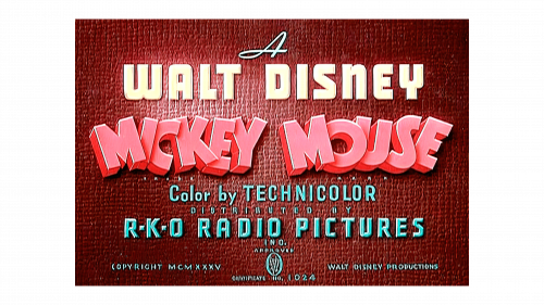 Logo de Mickey Mouse en 1937