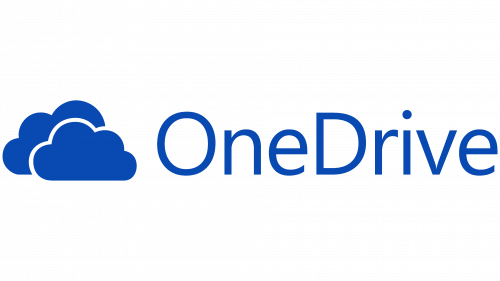 Logo de Microsoft OneDrive en 2014