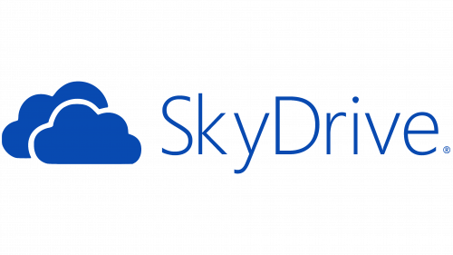Logo de Microsoft SkyDrive en 2012