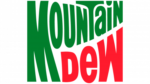 Logo de Mountain Dew en 1991