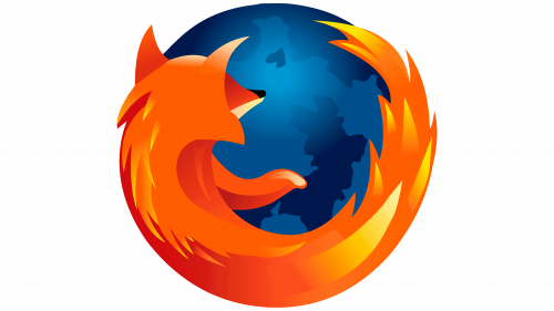 Logo de Mozilla Firefox 2004-2005