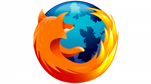 Logo de Mozilla Firefox 2005-2009