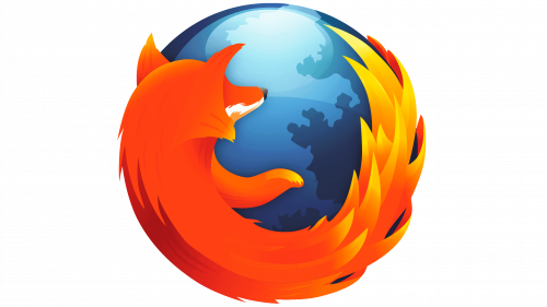 Logo de Mozilla Firefox 2009-2013