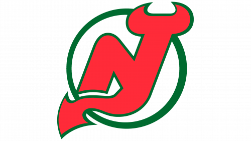 Logo de New Jersey Devils 1986-1992
