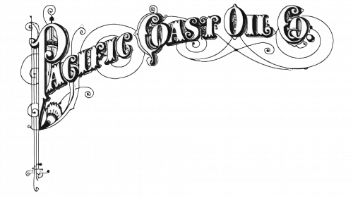 Logo de Pacific Coast Oil Company 1879-1906