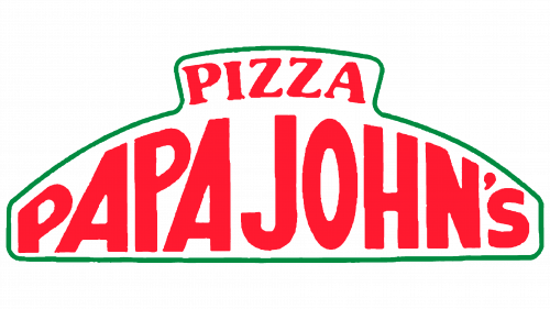 Logo de Papa John's Pizza 1984-1995