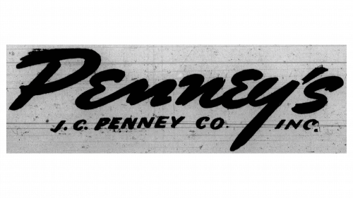 Logo de Penney's en 1940
