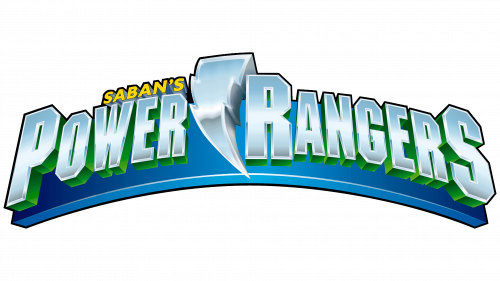 Logo de Power Rangers en 1996