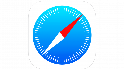 Logo de Safari iOS 2013-2017