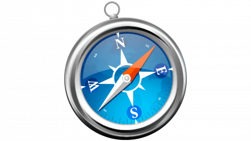 Logo de Safari macOS 2003-2014