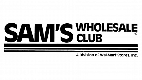 Logo de Sam's Wholesale Club 1983-1990