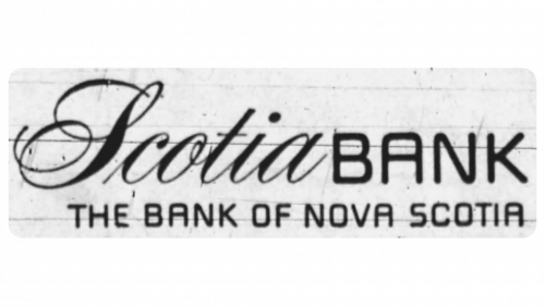Logo de Scotiabank en 1961
