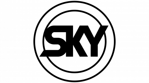 Logo de Sky 1993-1995
