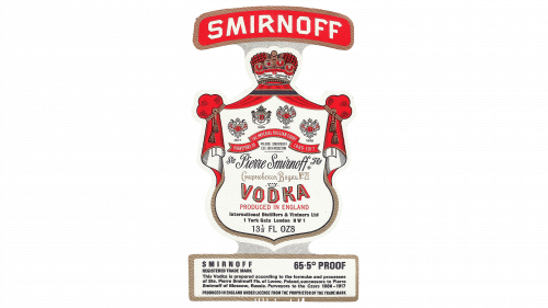 Logo de Smirnoff en 1860