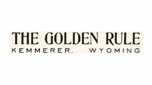 Logo de The Golden Rule en 1902
