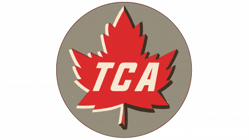 Logo Trans-Canada Air Lines 1945-1965 Logo de Trans-Canada Air Lines 1945-1965