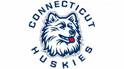 Logo de UConn Huskies en 2002