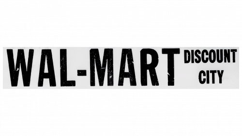 Logo de Wal-Mart Discount City 1965-1967
