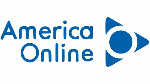 Logo de America Online 2004-2006