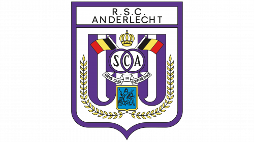 Logo de Anderlecht 1981-1989