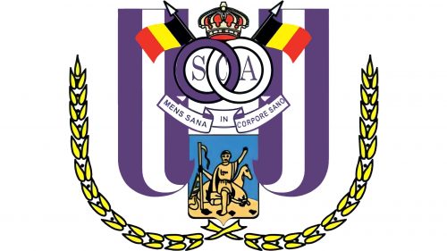 Logo de Anderlecht 2001-2002