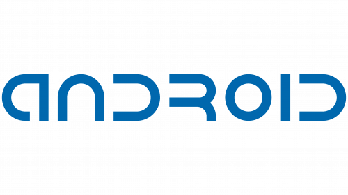 Logo de Android wordmark 2008-2014