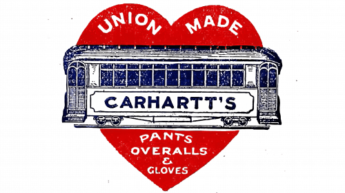 Logo de Carhartt des années 1920 aux années 1940