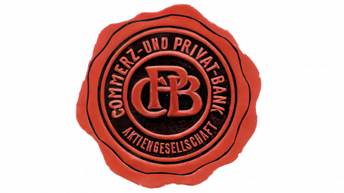 Logo de Commerz Privat-Bank 1920-1957