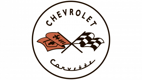 Logo de Corvette 1953-1955