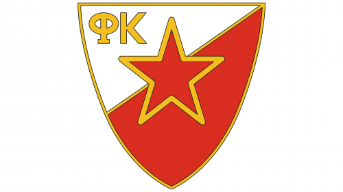 Logo de Crvena Zvezda 1971-1988