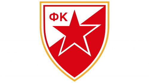 Logo de Crvena Zvezda 1992-1995