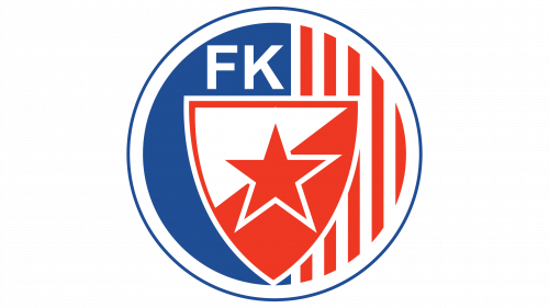 Logo de Crvena Zvezda 1995-1998