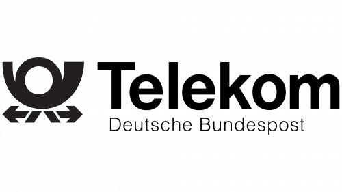 Logo de Deutsche Bundespost Telekom en 1989