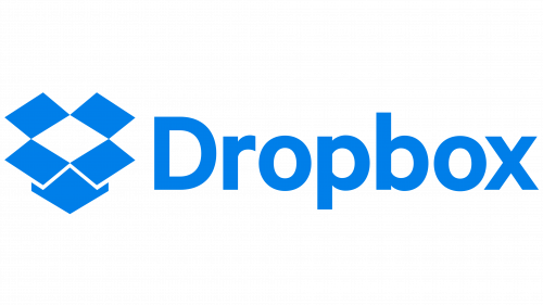 Logo de Dropbox 2015-2017