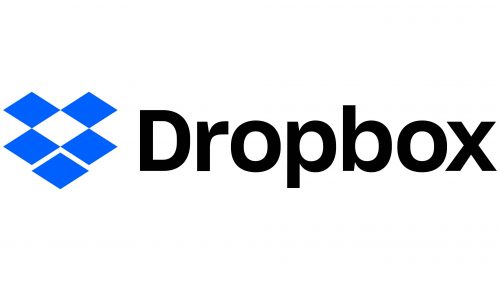 Logo de Dropbox depuis 2017