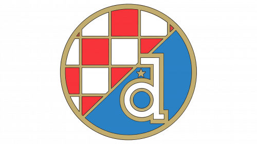 Logo de Dynamo Zagreb 1988-1990