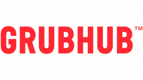 Logo de Grubhub en 2016